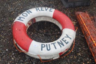 Two life rings named to "Monreve Putney"