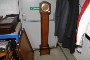 A Bentima two hole granddaughter clock