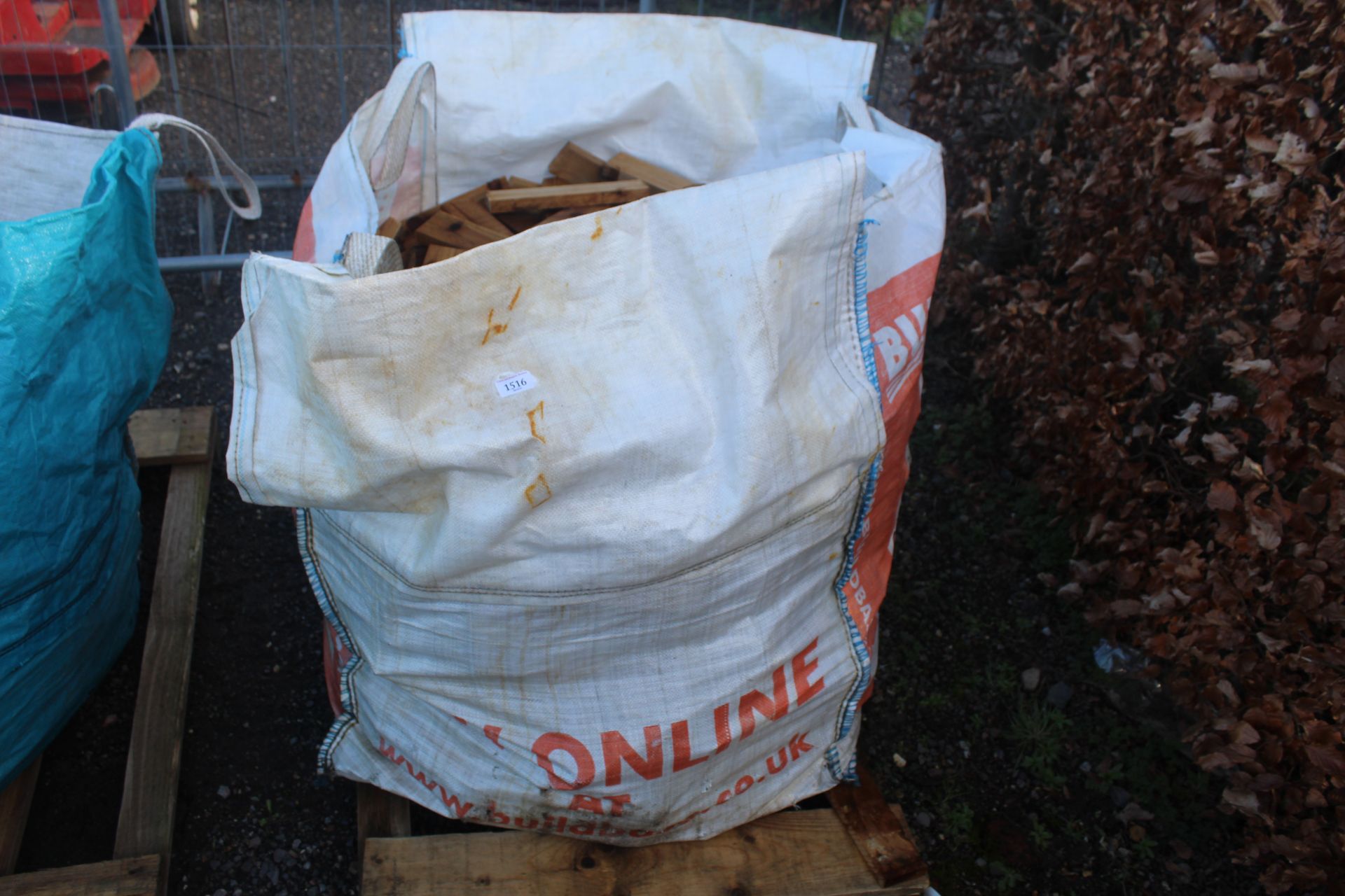 A bag of firewood (This lot is subject to VAT on h