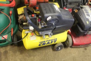 A Power Craft PC270/24 electric compressor (air re