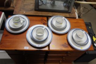 A collection of Lynns dinner and tea ware