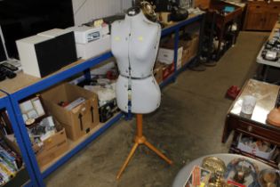 A tailors dummy