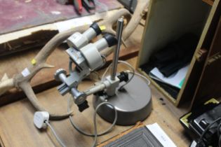 A Prior 49103 Stereomaster microscope and case