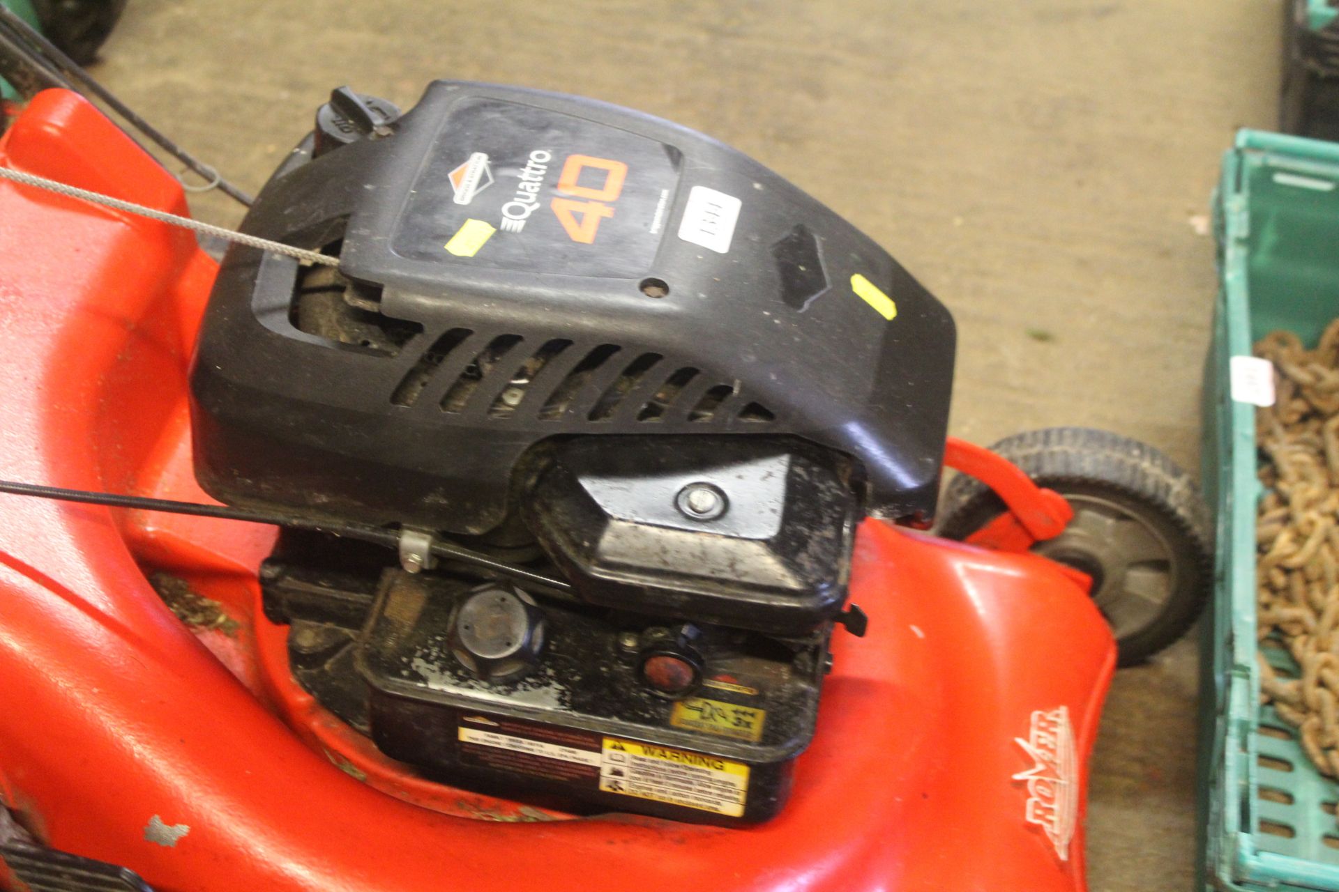 A Rover rotary lawn mower with Briggs & Stratton Q - Image 2 of 3