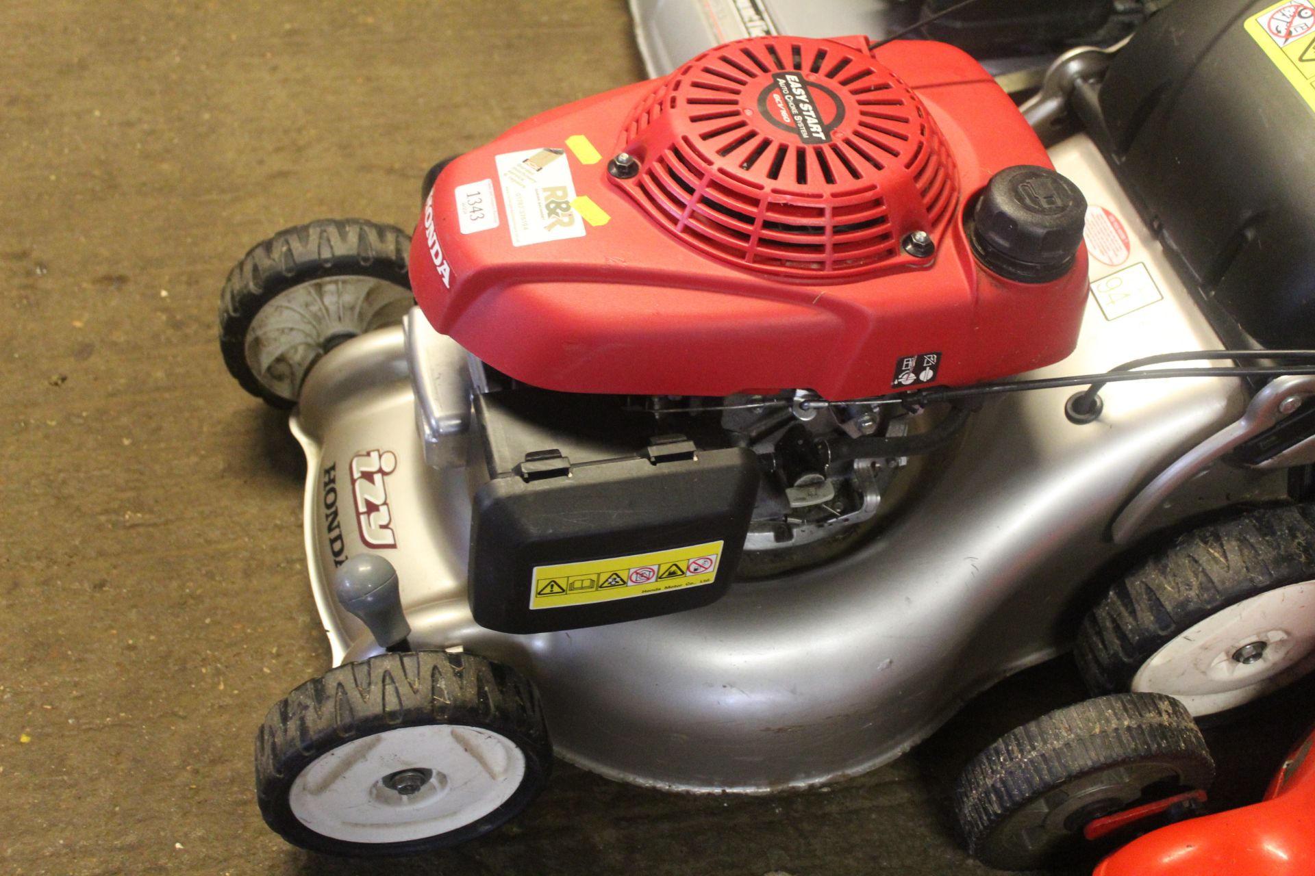 A Honda Izy self-propelled rotary lawn mower with - Image 3 of 4