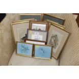 A quantity of small framed pictures and prints mai