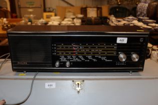 A vintage Philips radio- sold as collector's item