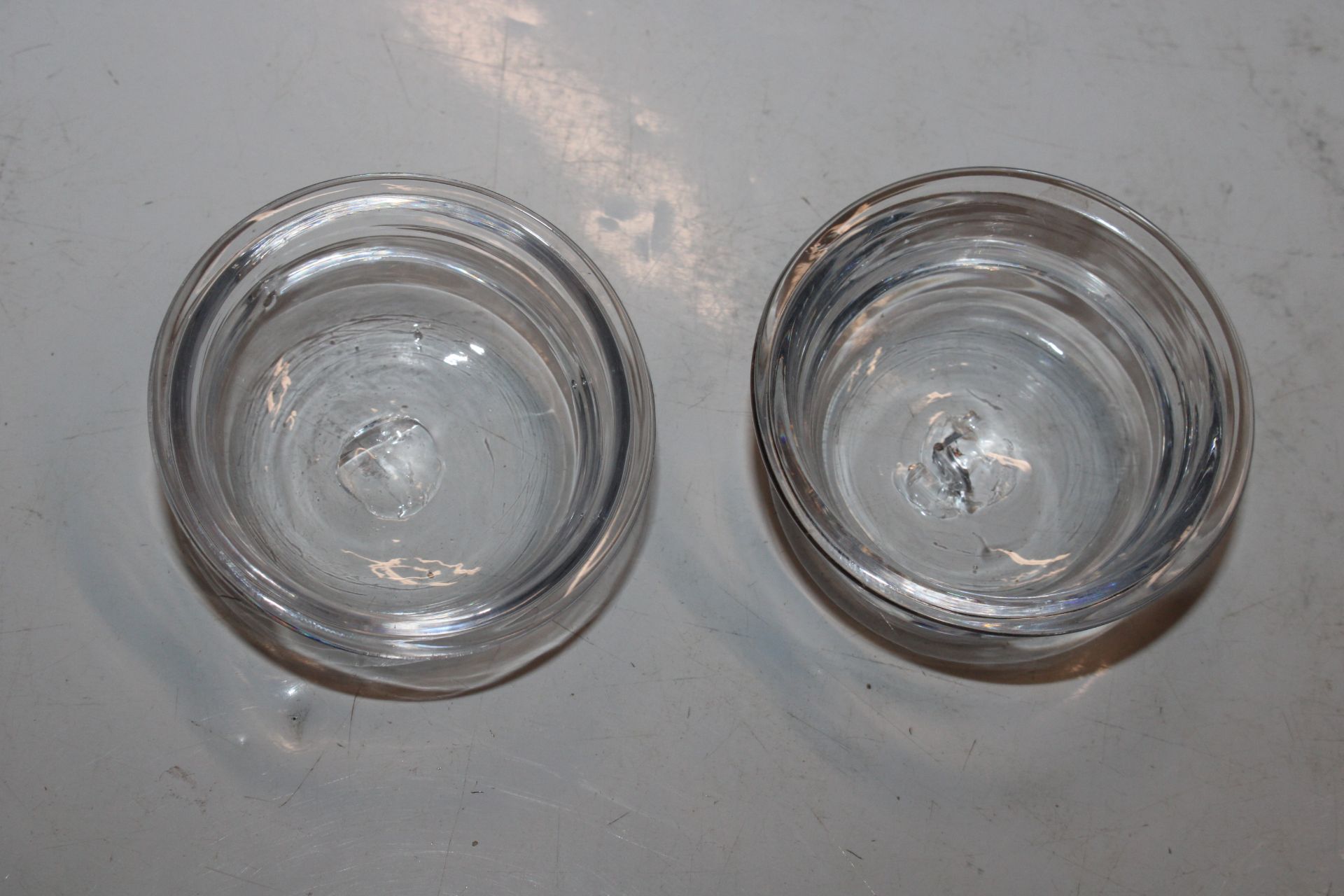 A pair of silver salts with glass liners, approx t - Image 5 of 9