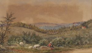 A 19th Century British school study of shepherd se