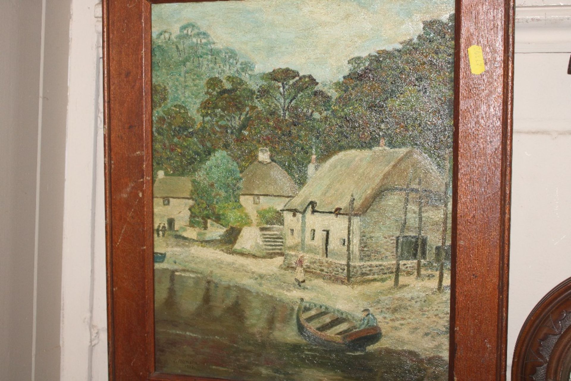 W. Paynter 1937, oil depicting a Cornish fishing v - Image 2 of 3