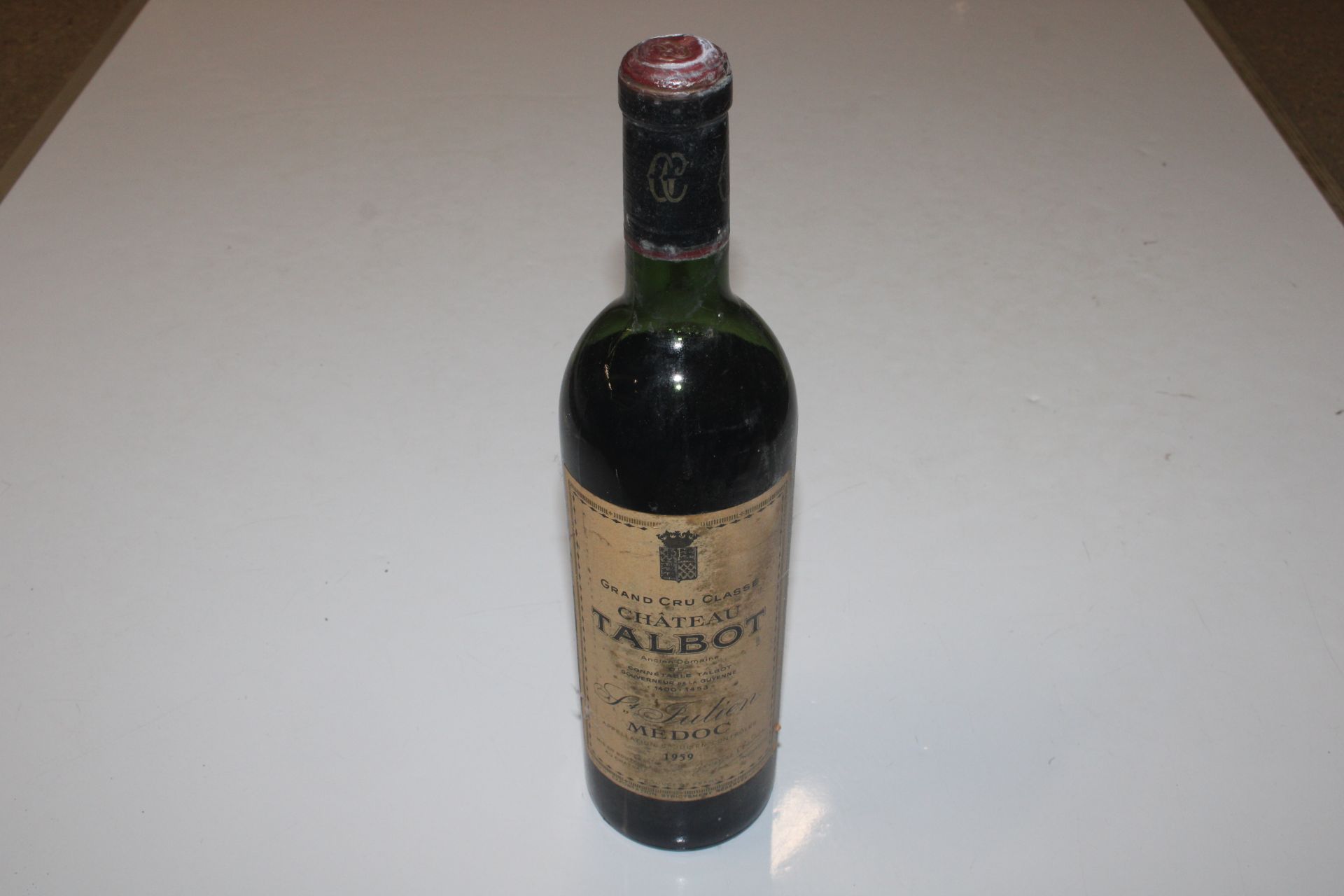 A bottle of Chateau Talbot 1959 - Image 2 of 9