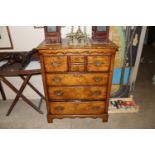 A Titchmarsh and Goodwin oak Norfolk style chest f