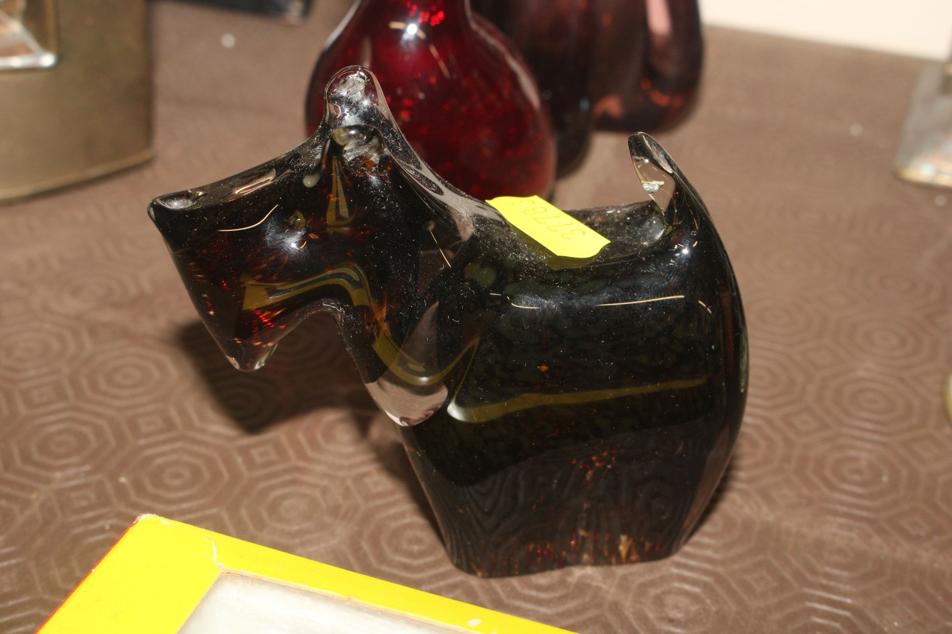 A Whitefriars glass duck; a Whitefriars lobby vase - Image 2 of 3