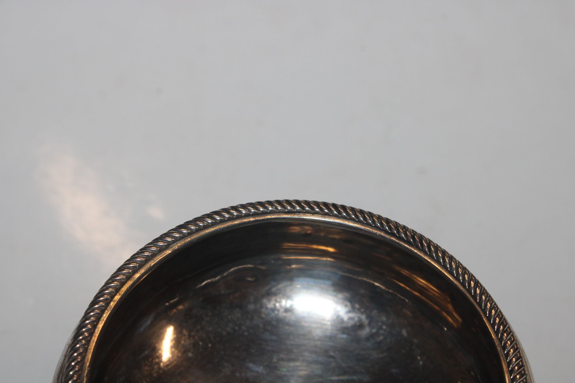 A pair of silver salts with glass liners, approx t - Image 4 of 9