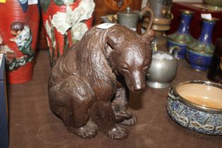 A Black Forest bear ornament