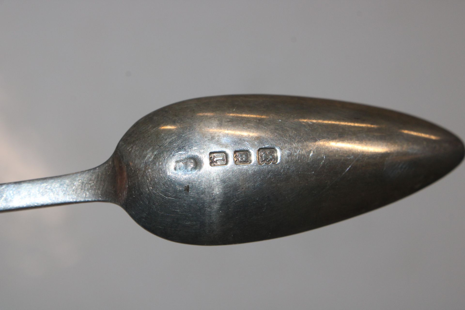 A pair of silver sugar tongs and a set of four sil - Image 15 of 19