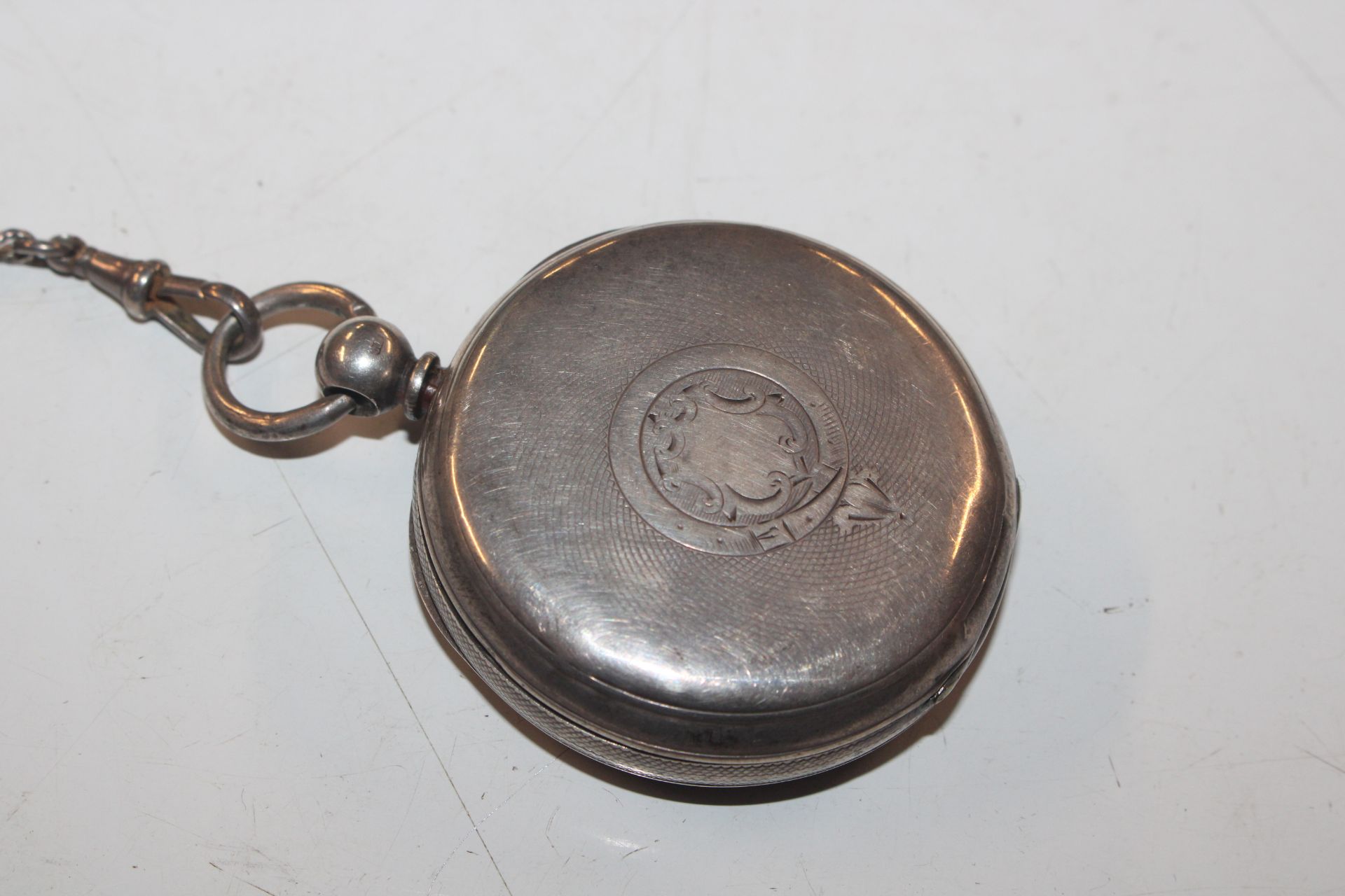 A silver cased pocket watch and chain and various - Image 7 of 12