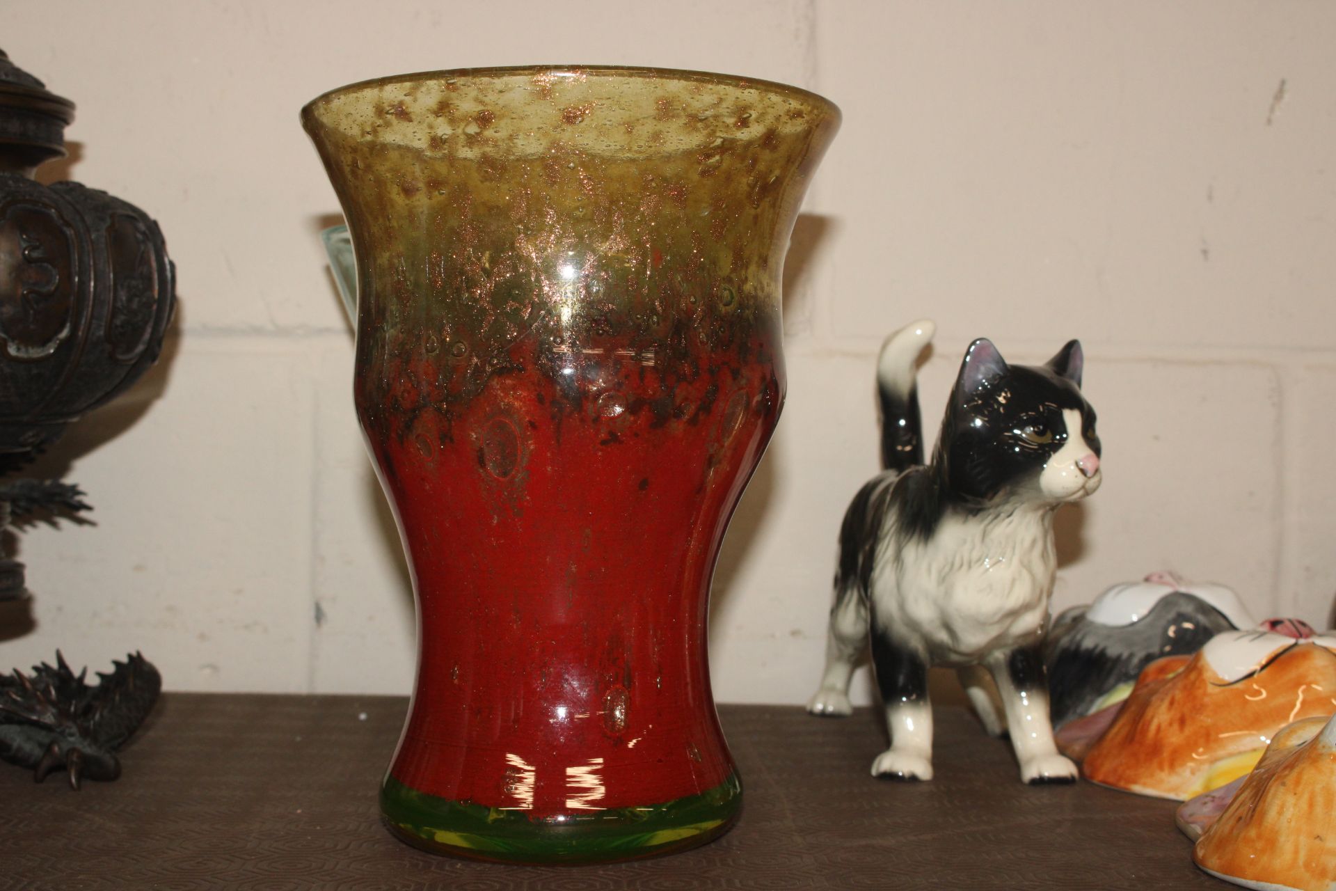 Three Art Glass vases - Image 3 of 4