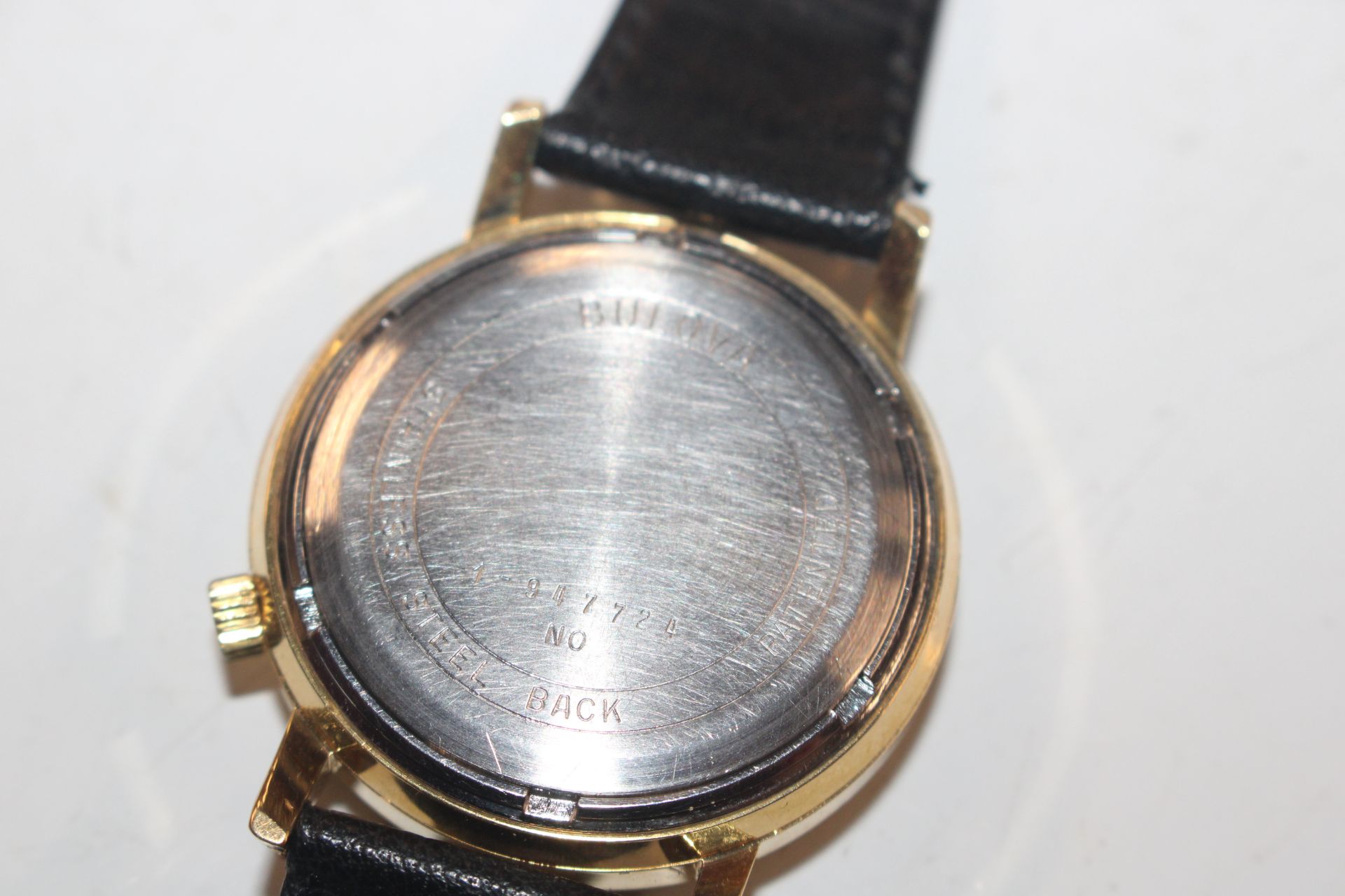 A Bulova Accutron wrist watch numbered to the reverse 1-947724 - Image 3 of 4