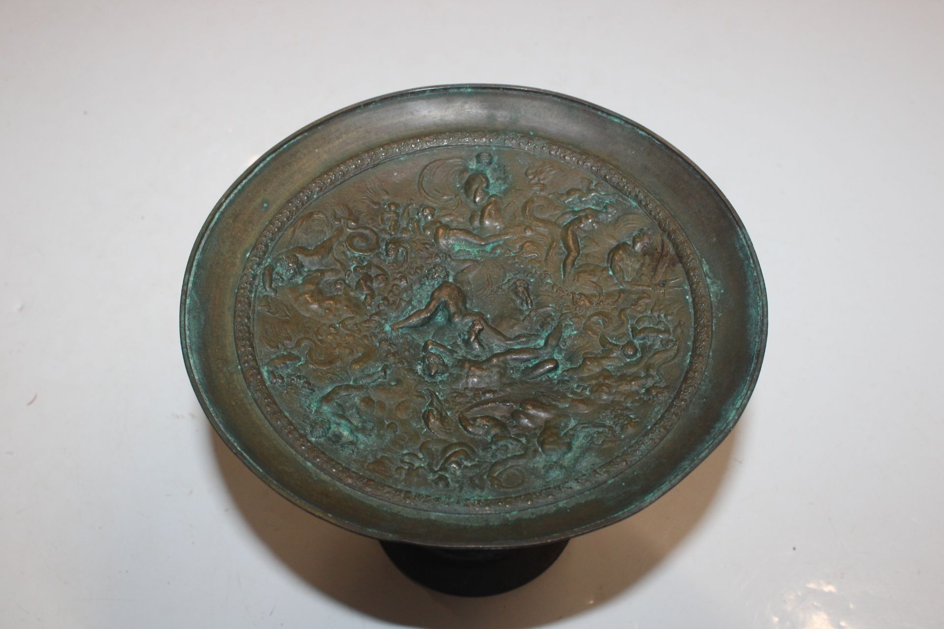 A pair of bronze tazza stand dishes, one marked Delafontaine to base - Image 14 of 26