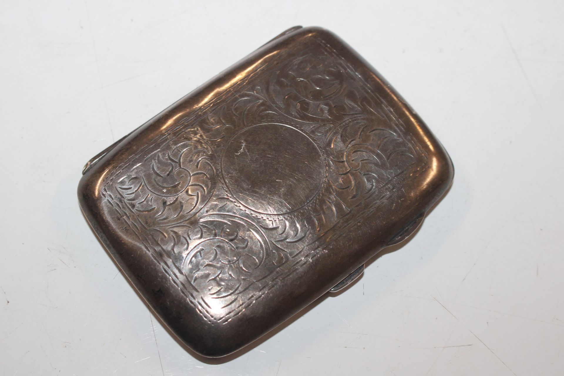 A silver cigarette case; two silver teaspoons; fou - Image 5 of 16