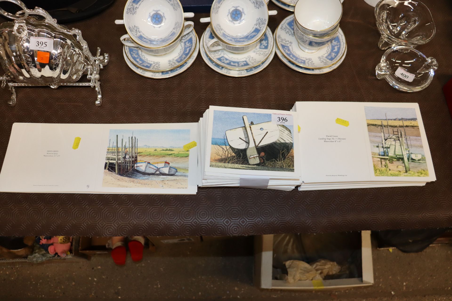 A quantity of David Green prints