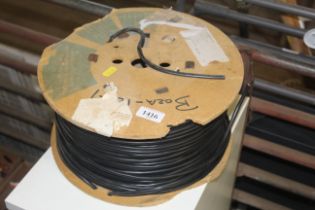 A part roll of 0.5mm black CW1308 telephone cable