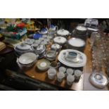 A quantity of Susie Cooper coffee ware, various tea and coffee ware etc