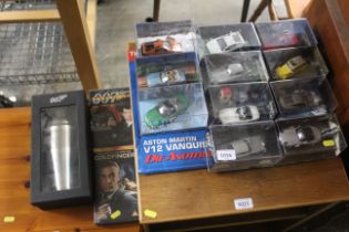 A quantity of James Bond collectables to include d