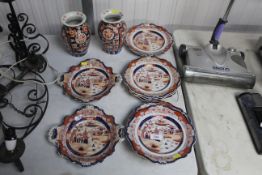 A quantity of Real Ironstone china, dessert ware a
