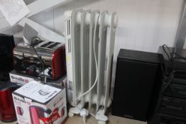 A Dimplex oil filled radiator