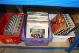 Three boxes of miscellaneous LPs