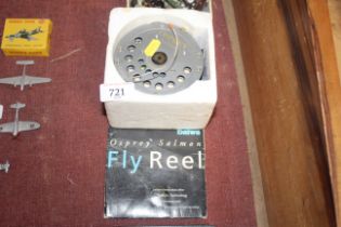 An Osprey salmon reel