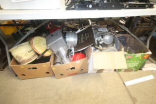 Four boxes of miscellaneous kitchenalia