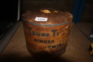 A roll of as new binder twine in original packagin