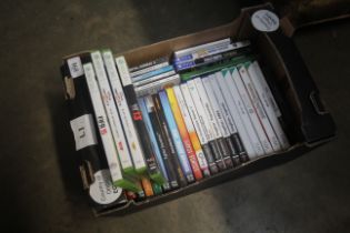 A quantity of various XBOX, PC games etc