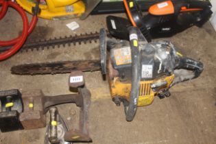 A McCulloch MAC335 petrol chain saw