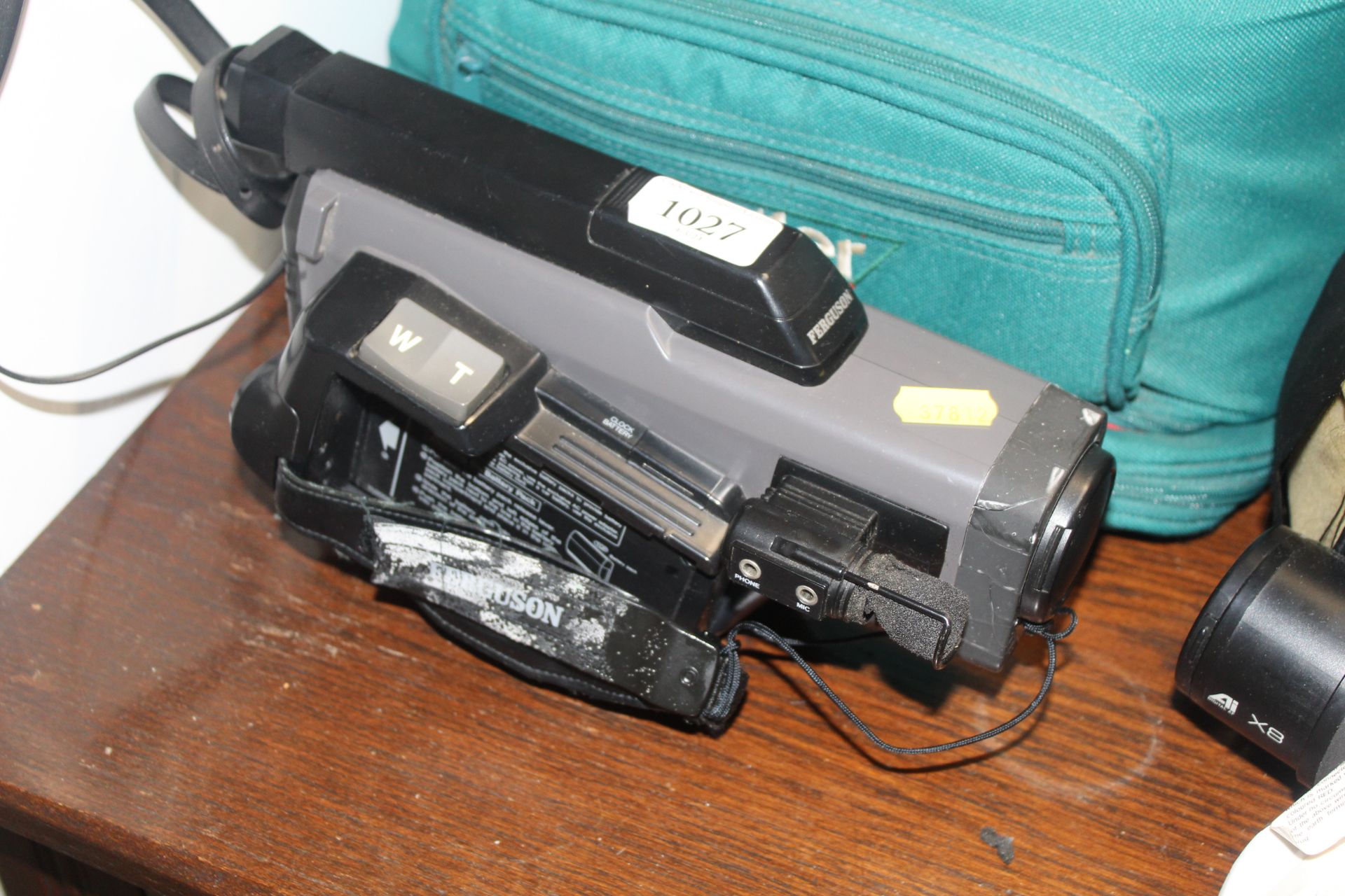 Two Panasonic camcorders and carry bags; and a Fer - Image 2 of 4