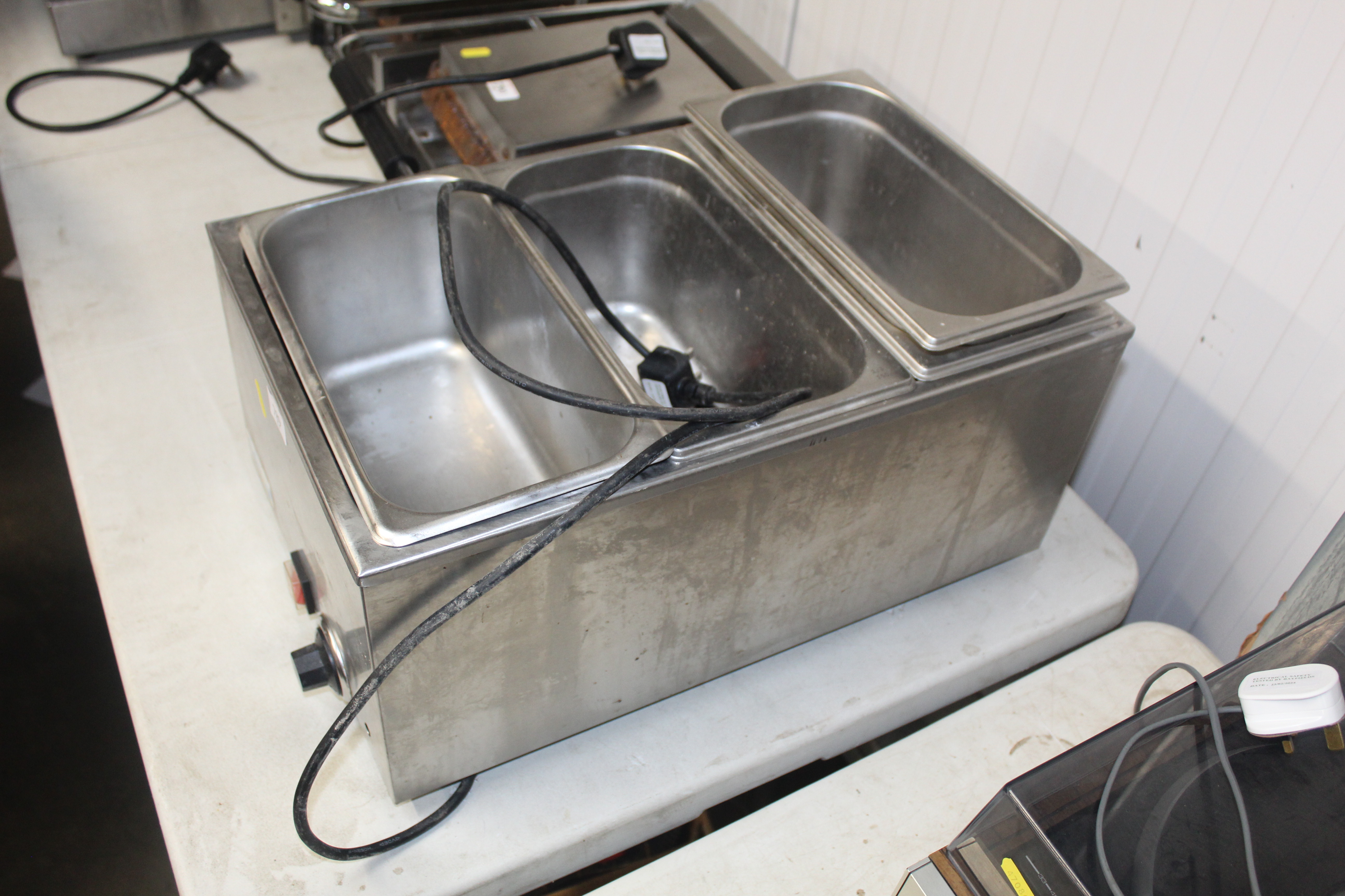 An Adexa three part food warmer - this lot is subject to VAT on the hammer