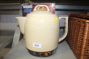 An electric herb kettle
