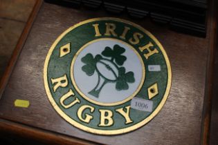 An Irish Rugby plaque (167)