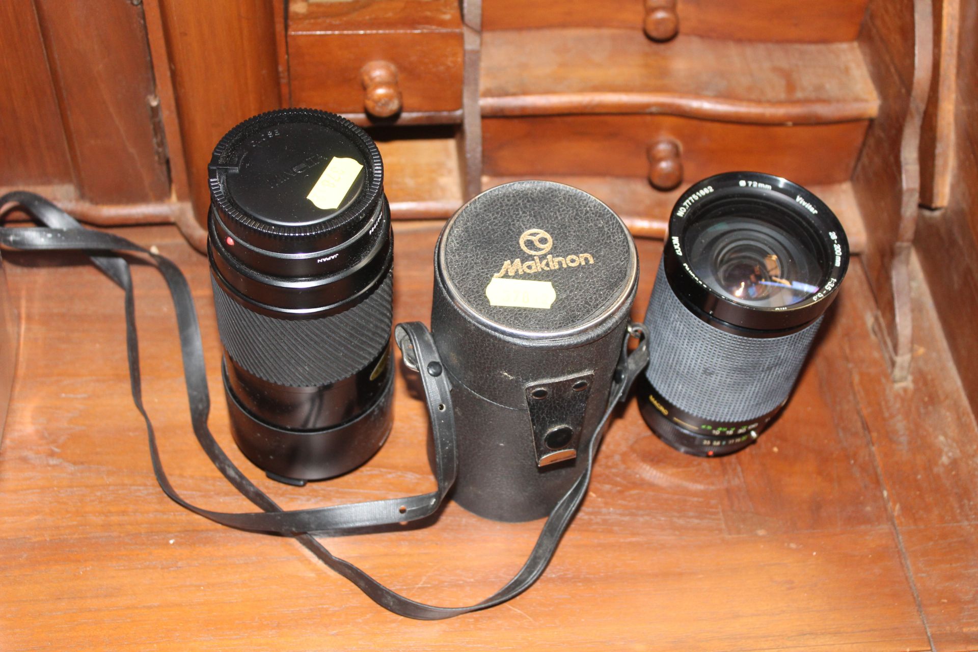 A quantity of camera lenses to include Sigma, Mino - Image 3 of 3