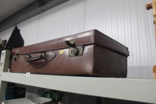 A vintage suitcase