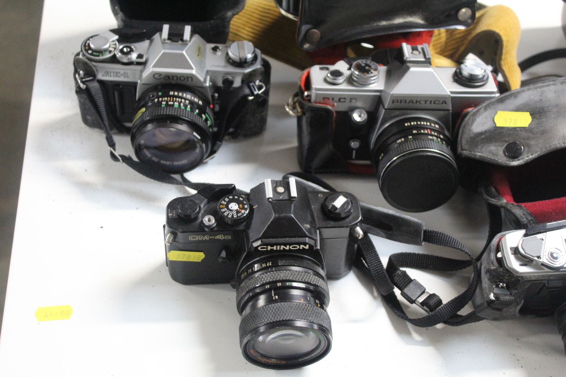 A quantity of cameras to include Canon, Yashica, Practika etc - Image 2 of 4