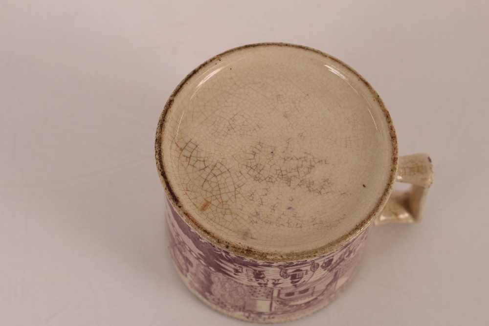 A late 18th Century Pratt ware pottery mug depicting Bacchus and a rare railwayana interest - Image 10 of 10