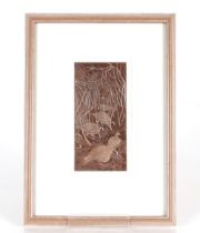 Jean Rose (modern British), pencil signed limited edition aquatint depicting quail, 7/22, 18.5cm x