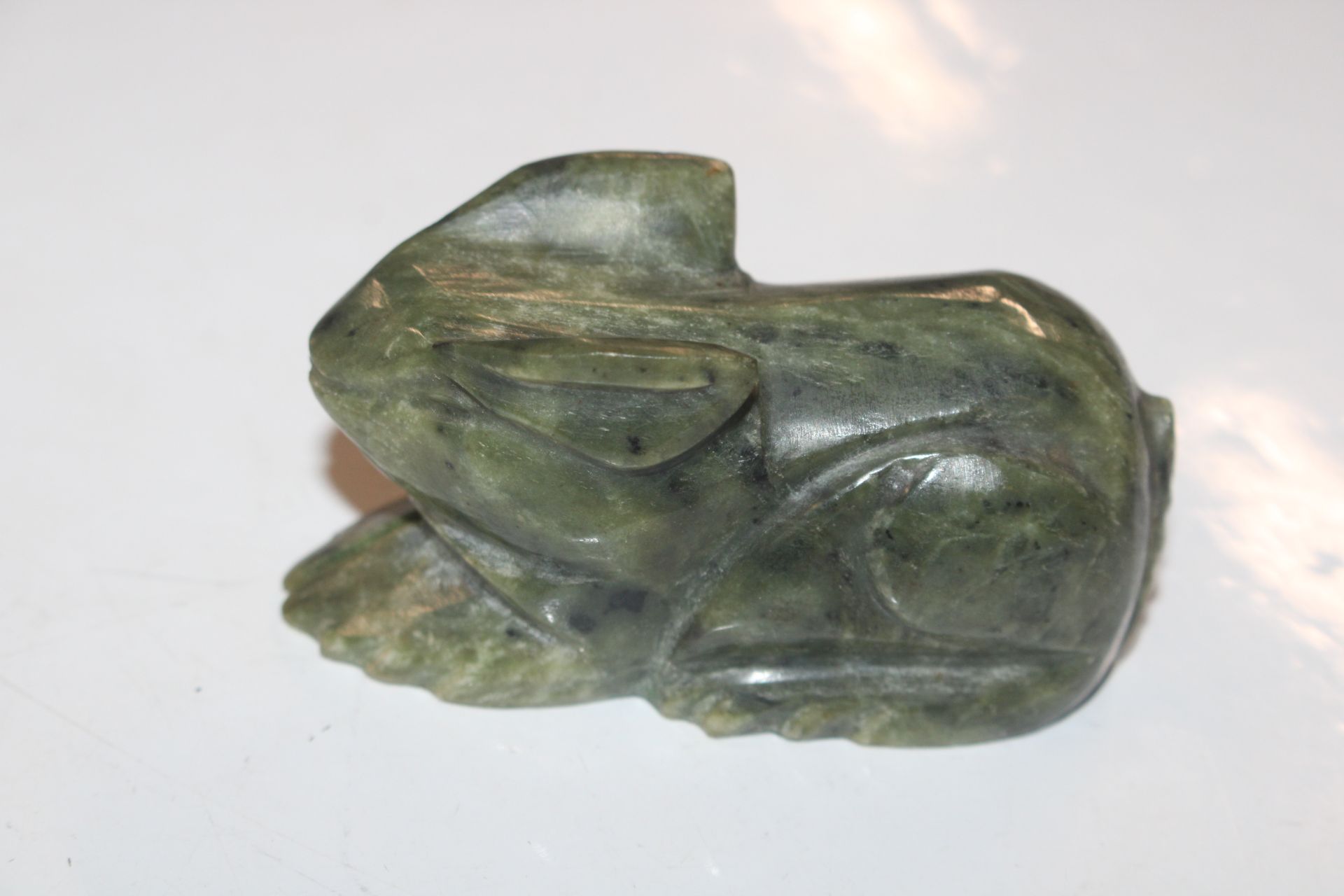 A soapstone ornaments ornament in the form of an e - Image 3 of 10