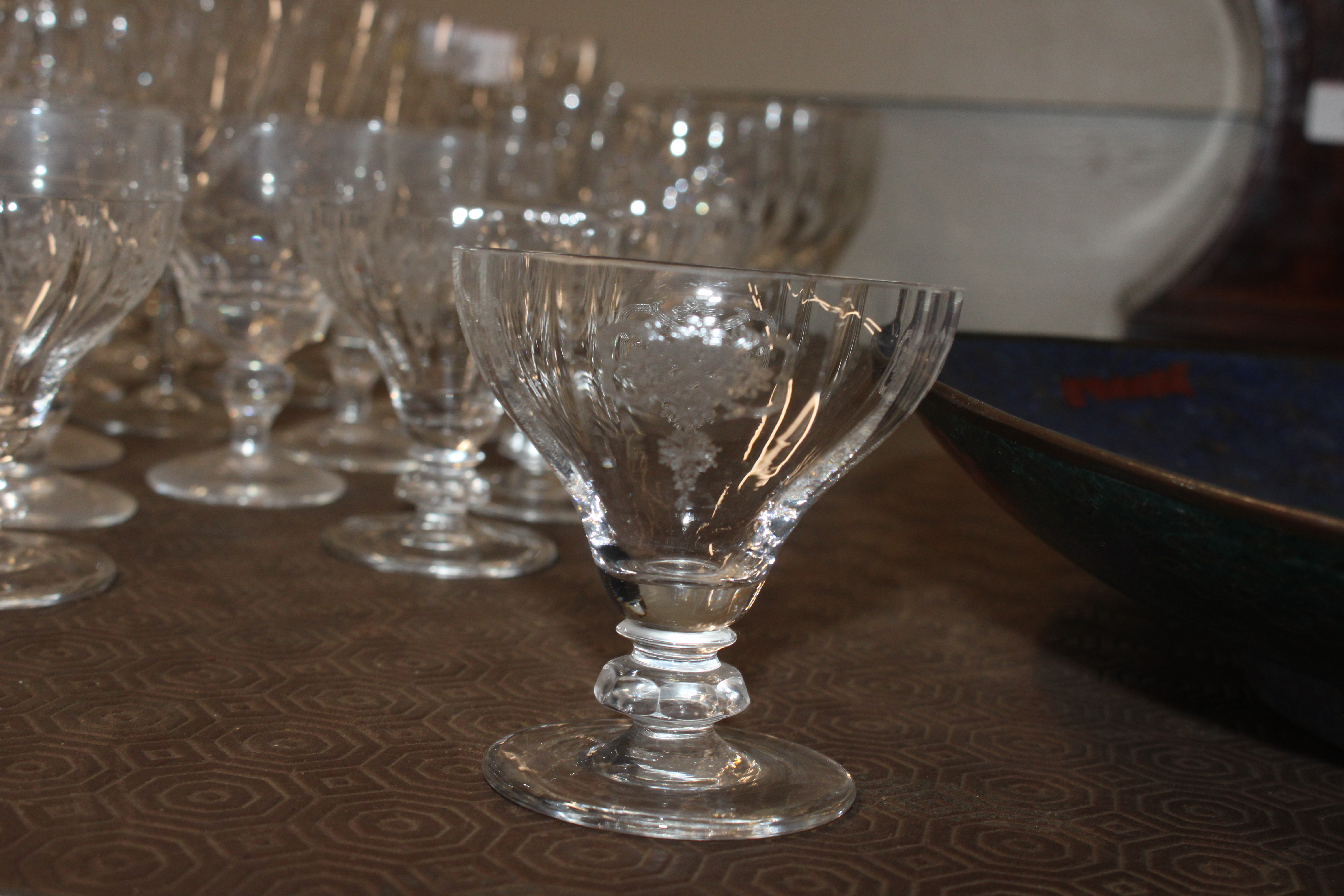 A collection of Stuart crystal and various Victori - Image 7 of 8