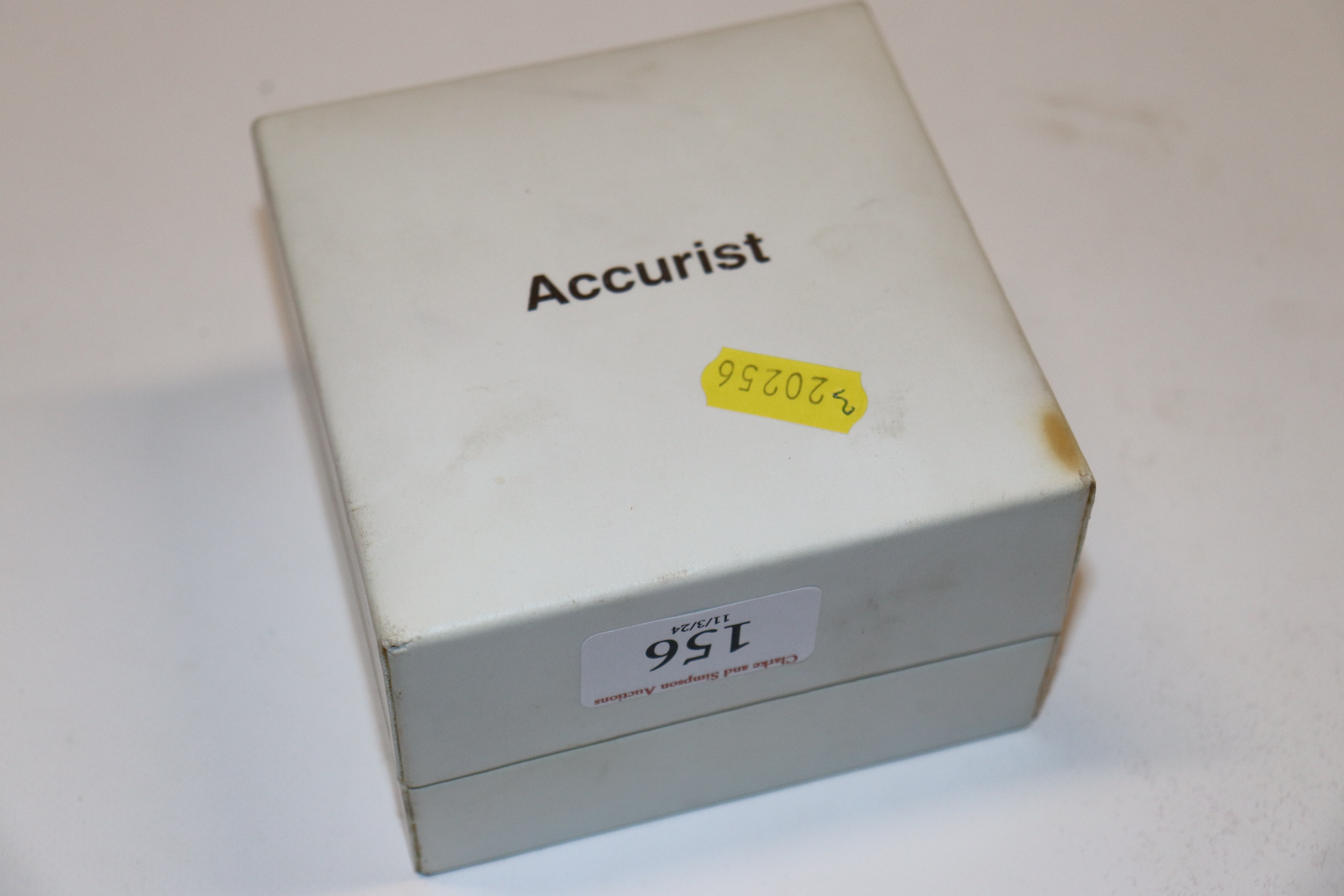 A boxed Gentleman's Accurist wrist watch - Image 4 of 4