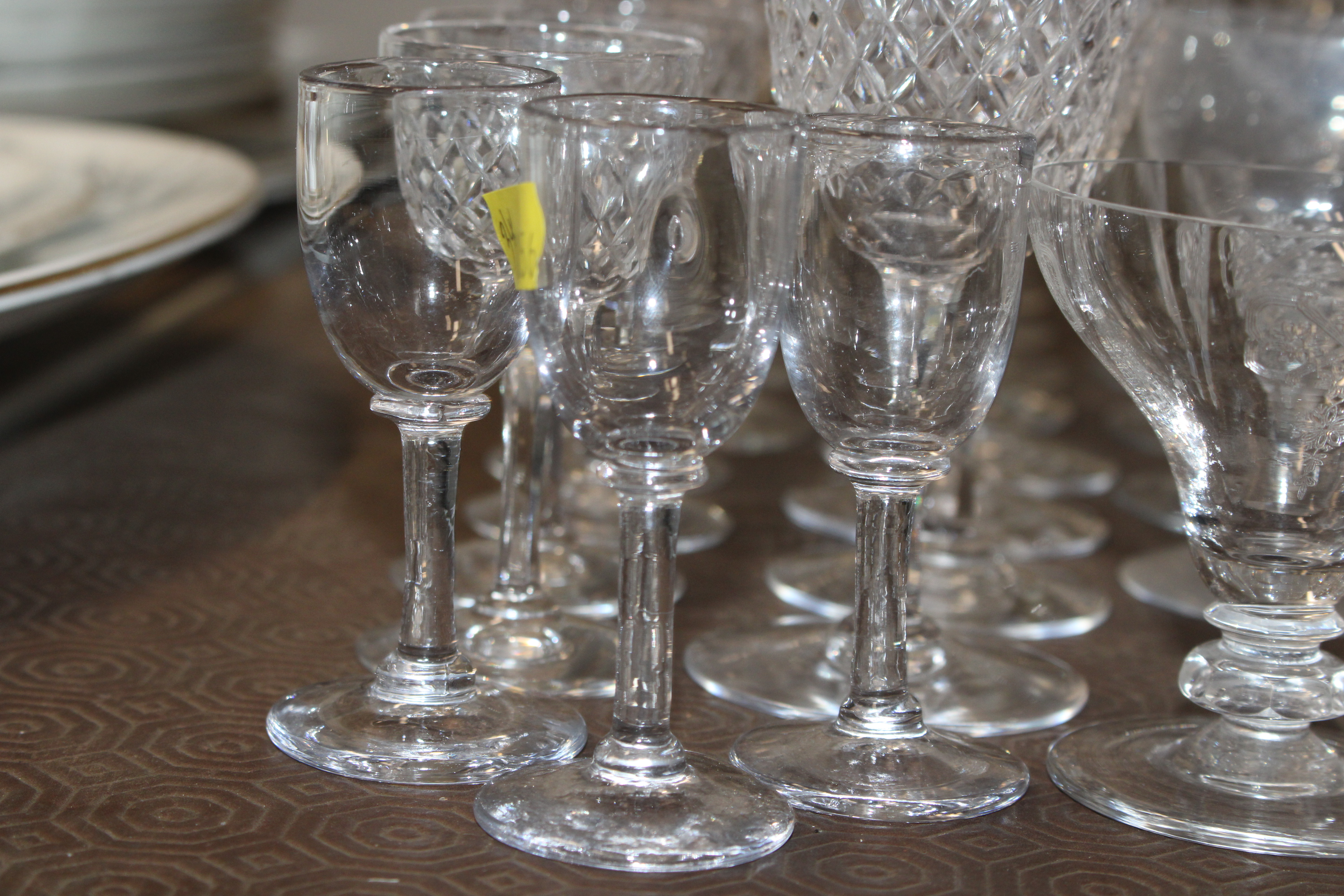 A collection of Stuart crystal and various Victori - Image 2 of 8